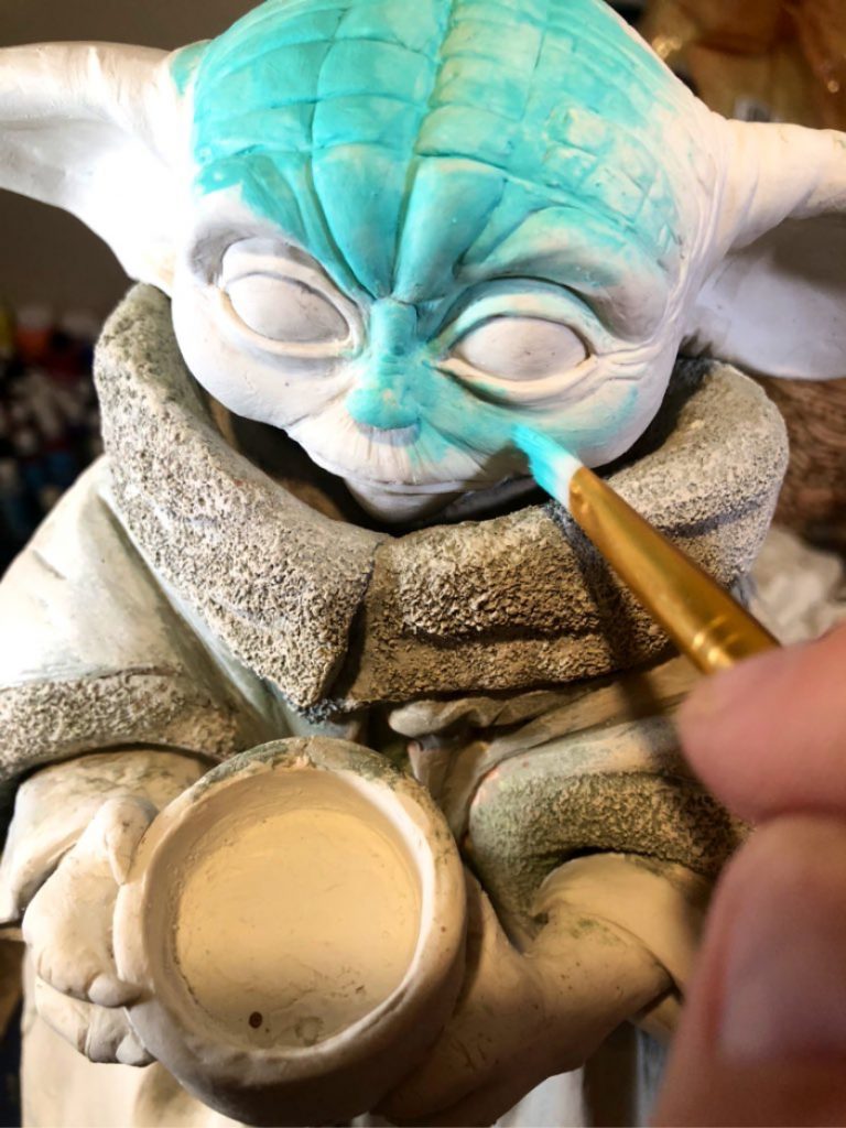 Making of Baby Yoda